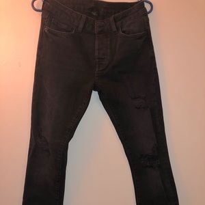 Black Ripped Skinny Jeans Men’s